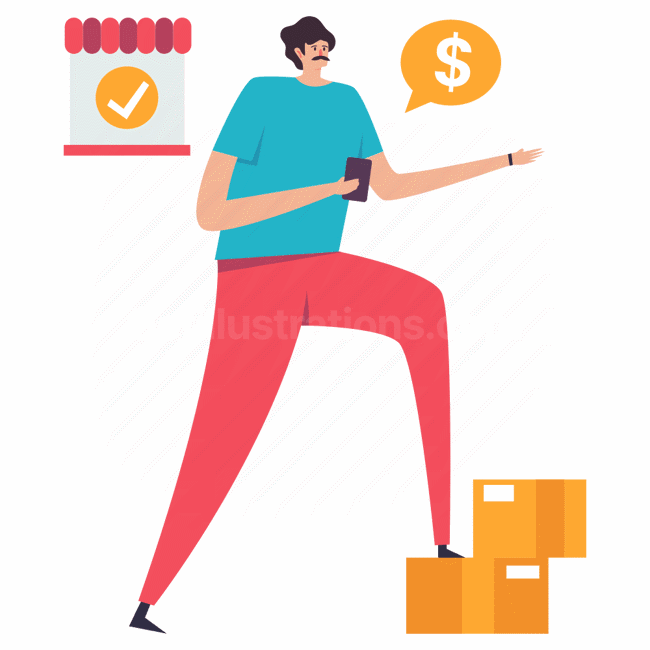 Business and Finance illustration preview image